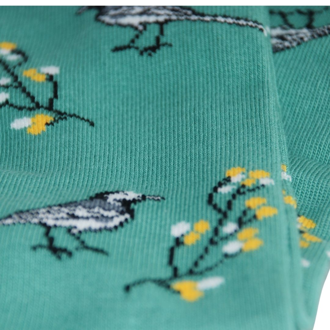 Lot de 4 paires de chaussettes en bambou Garden Birds