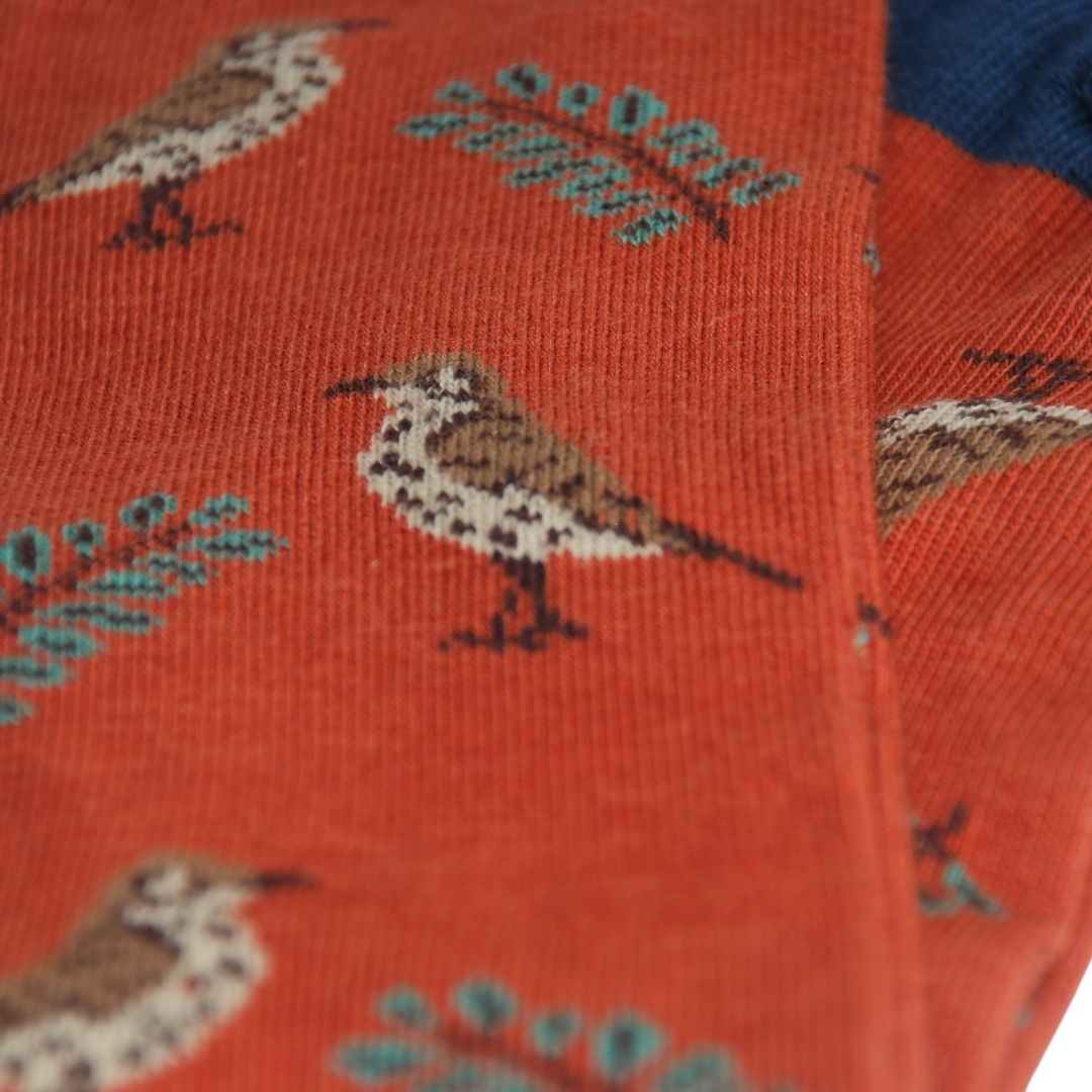 Lot de 4 paires de chaussettes en bambou Garden Birds