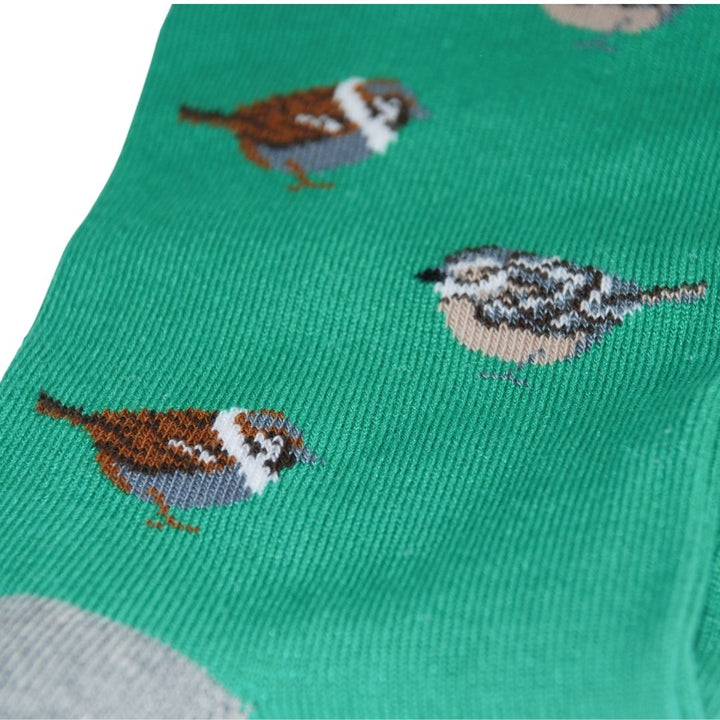 Lot de 4 paires de chaussettes en bambou Garden Birds