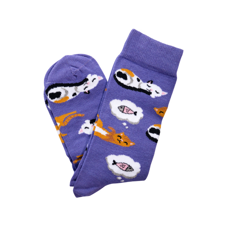 Cat Bamboo Socks