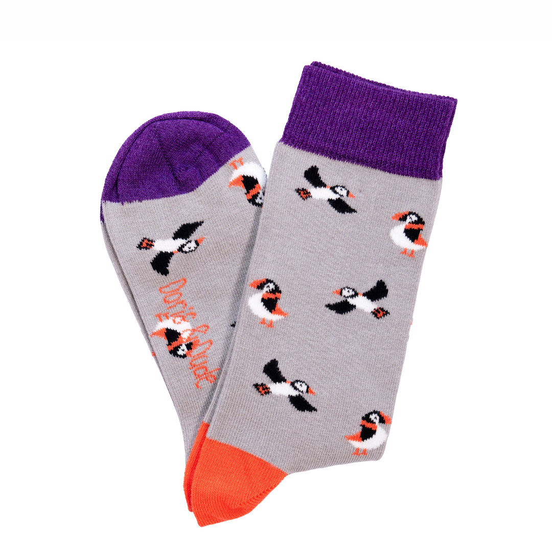 Puffin Bamboo Socks