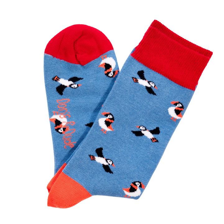 Puffin Bamboo Socks