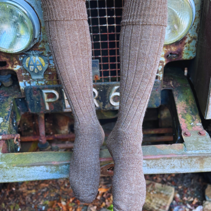 Alpaca Welly Socks