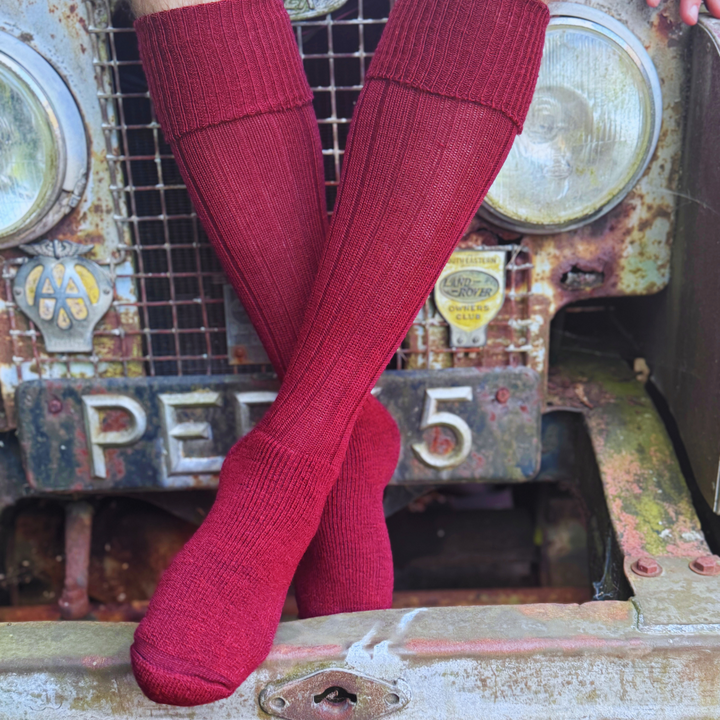 Alpaca Welly Socks