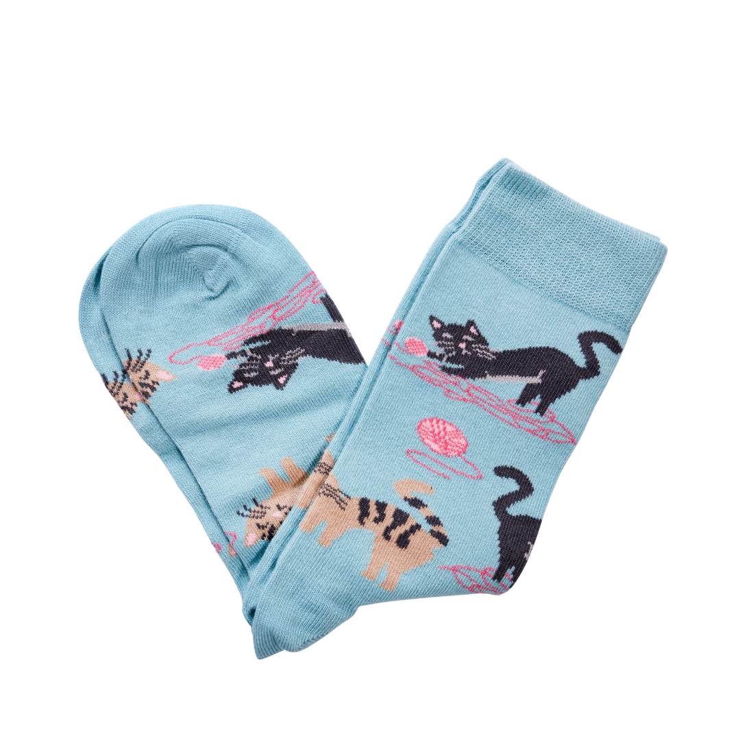 Cat Bamboo Socks