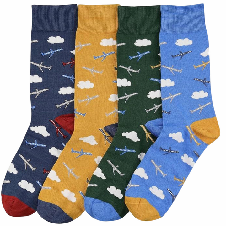 Aeroplane Bamboo Socks