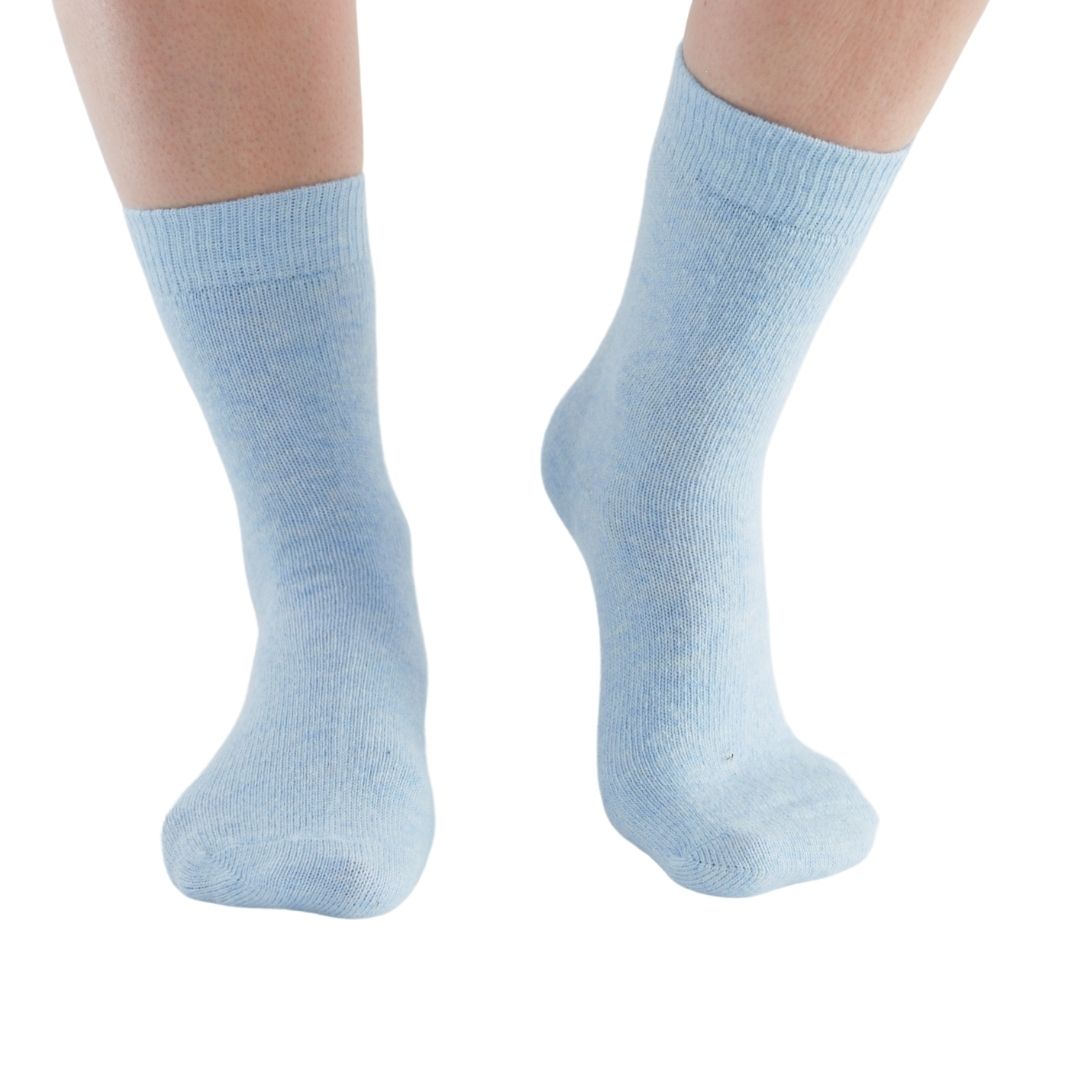 Cashmere and Merino Wool 2 pairs Calf Length Socks