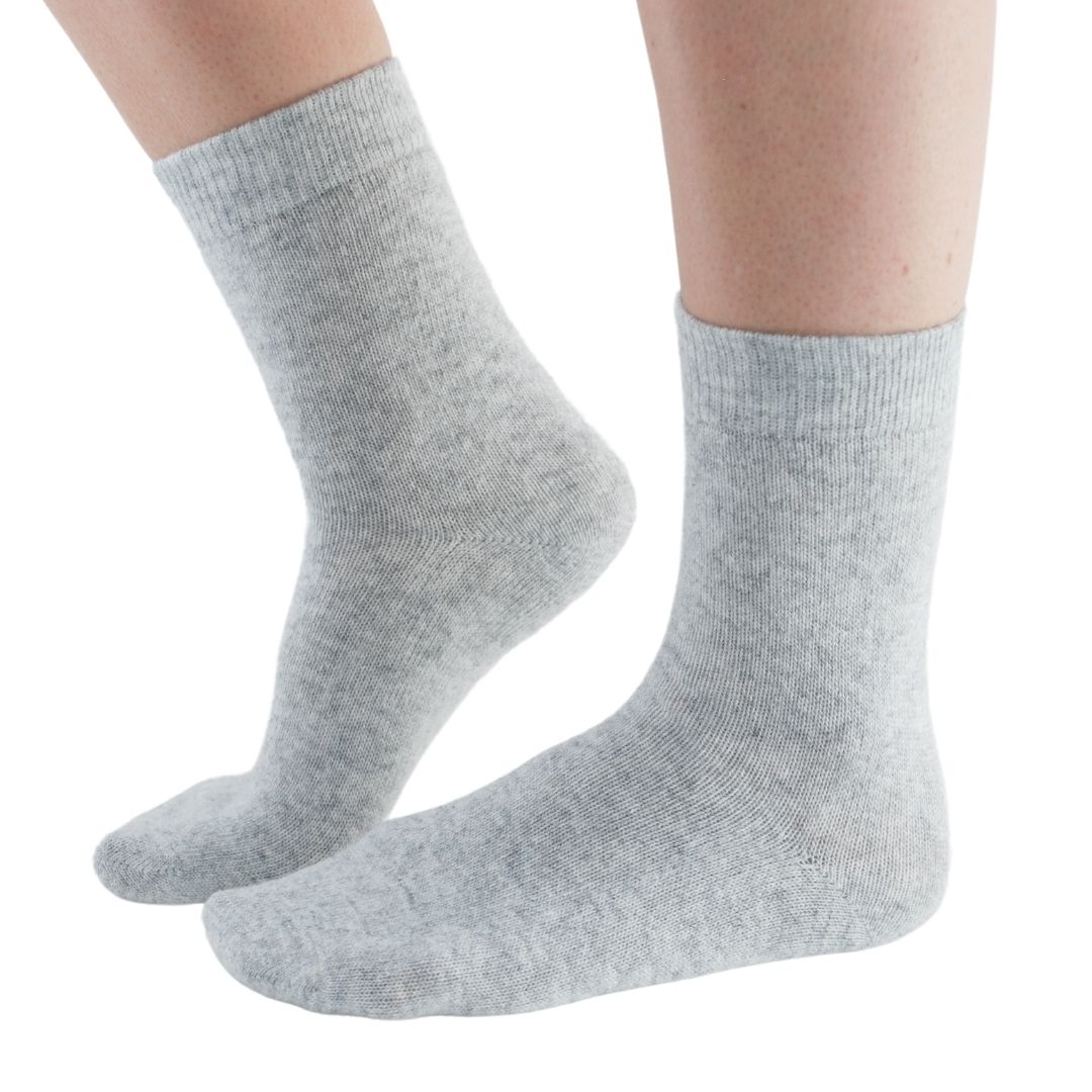 Cashmere and Merino Wool 2 pairs Calf Length Socks